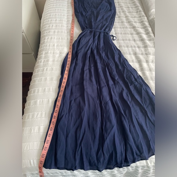 Reformation Cutout Long Blue Dress Size XS - Picture 8 of 9